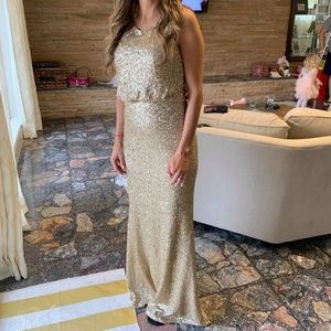 Sorella Vita Gold sequin 8824 Size 6